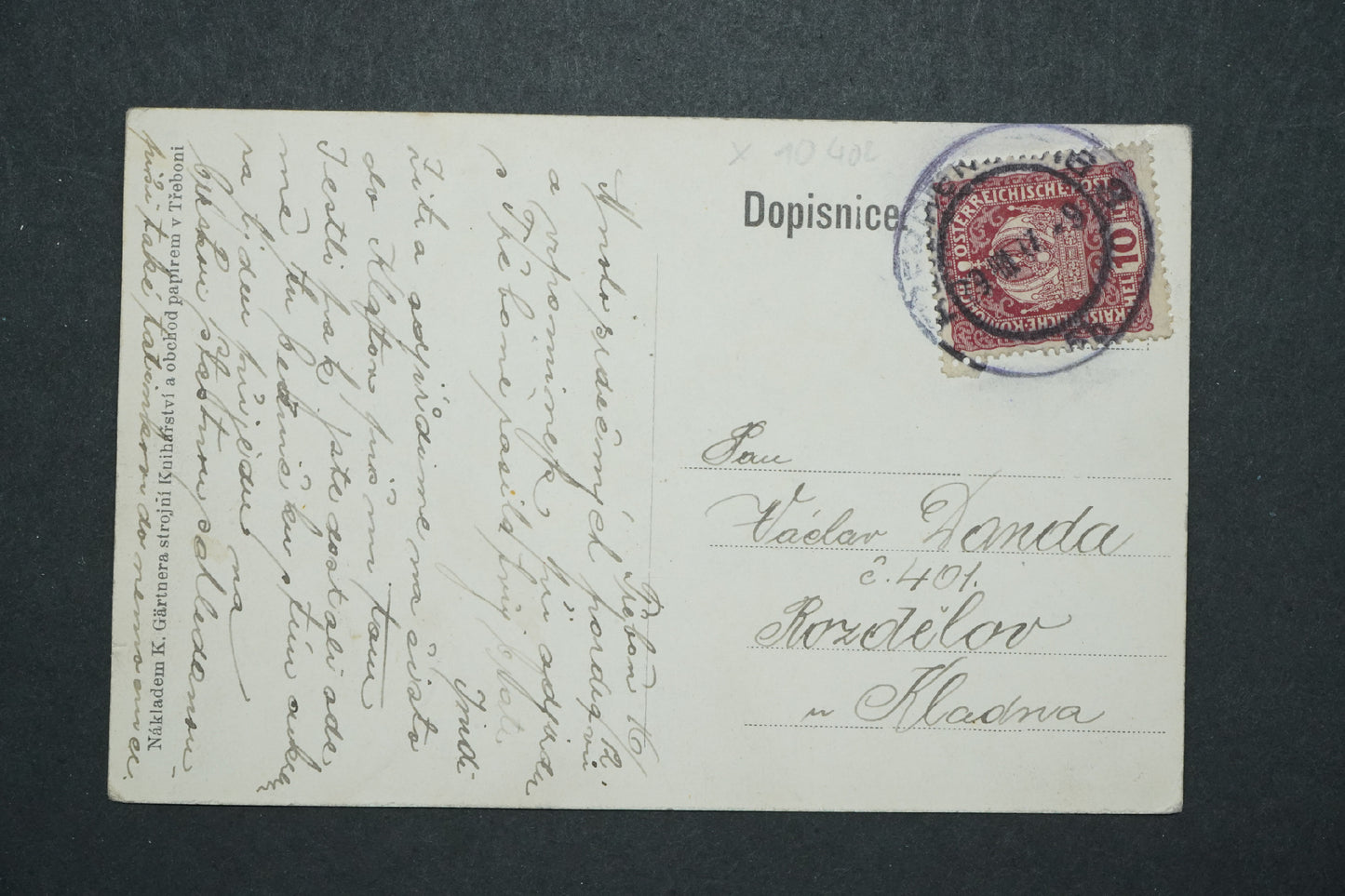 Pohlednice Třeboň x10402