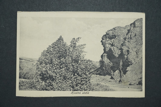 Pohlednice Husova skála x10405