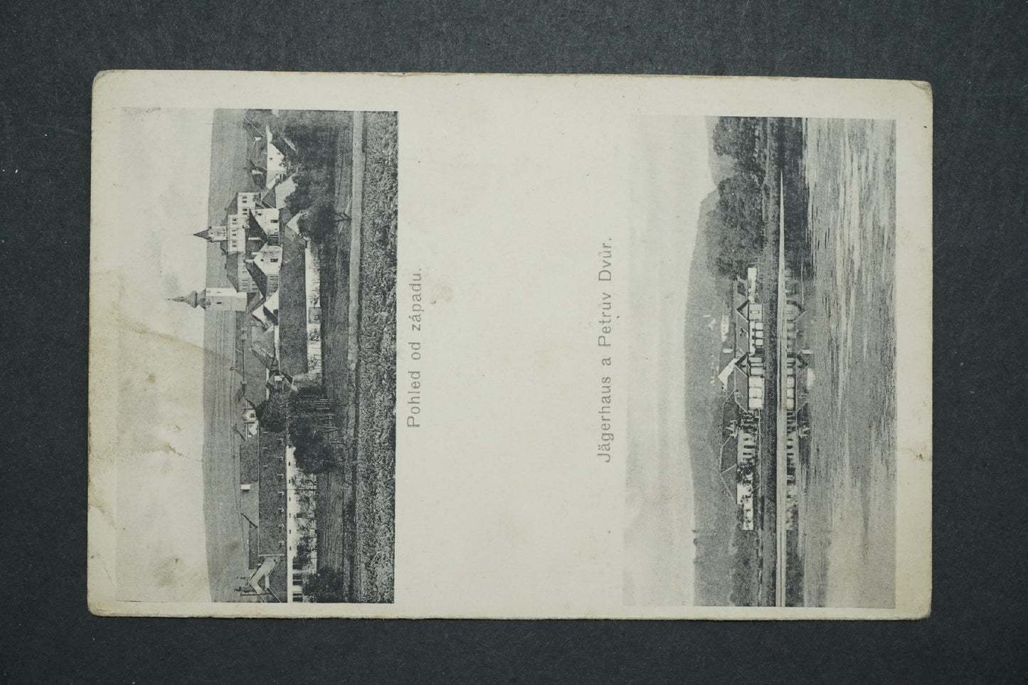 Pohlednice Jägerhaus a Petrův Dvůr x10407