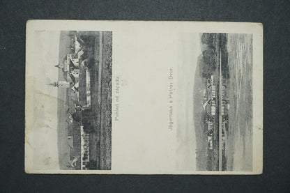 Pohlednice Jägerhaus a Petrův Dvůr x10407