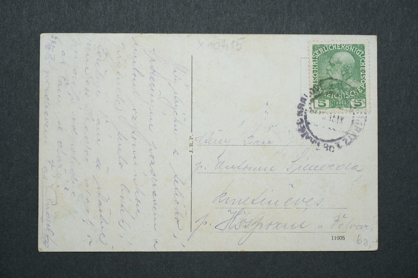 Postcard Hradec Kralove x10415