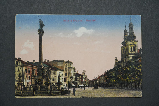 Pohlednice Hradec Králové náměstí x10435