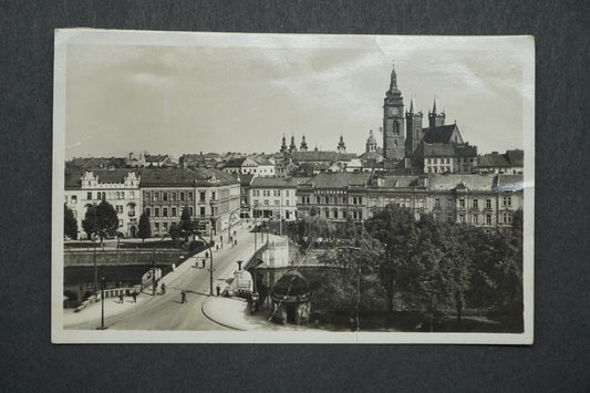 Pohlednice Hradec Králové Partie u Wilsonova mostu x10439