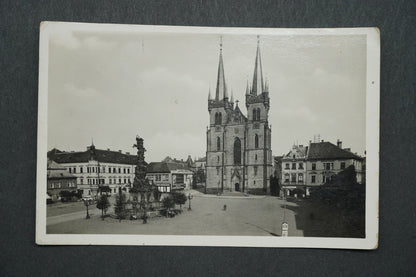 Pohlednice Chrudim Náměstí x10444