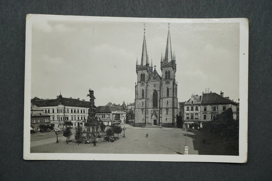 Pohlednice Chrudim Náměstí x10444