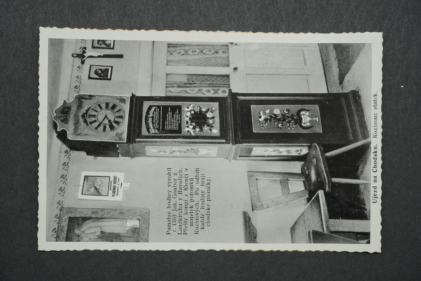 Pohlednice Újezd na Chodsku Kozinouc statek x10446