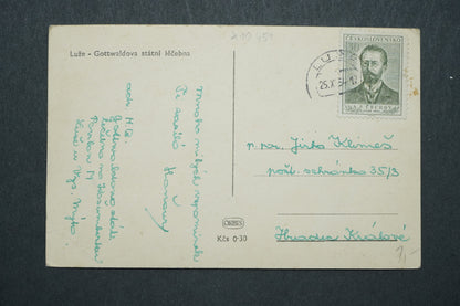 Pohlednice Luže Gottwaldova státní léčebna x10451