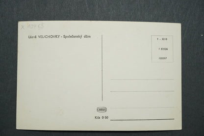 Pohlednice Lázně Velichovky - Společenský dům x10455
