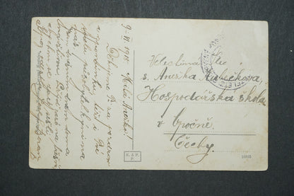 Pohlednice Červneý kostelec x10458