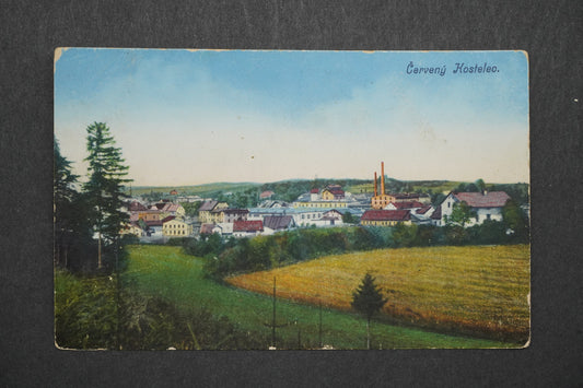 Pohlednice Červneý kostelec x10458