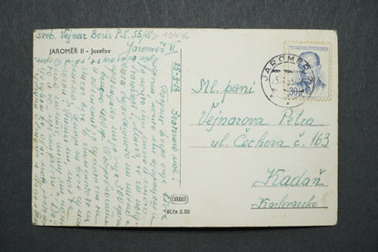 Postcard Jaroměř II - Josefov x10476