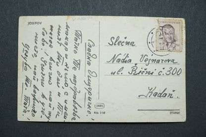 Postcard Josefov x10479