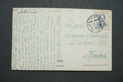 Postcard Jaroměř II - Josefov x10482