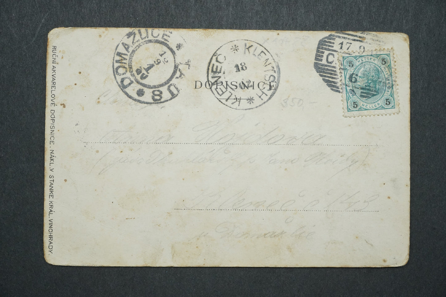 Postcard Greetings from Prague x10488