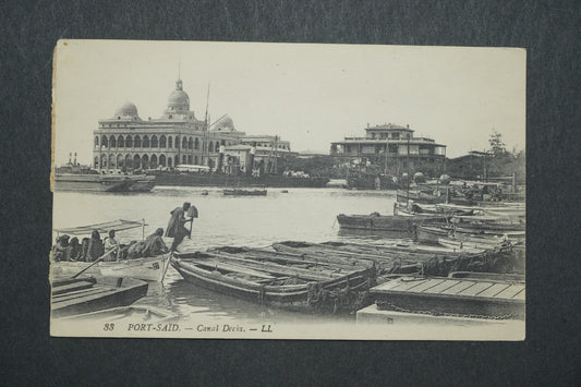 Pohlednice Port-Said - Canal Decks -LL x10496