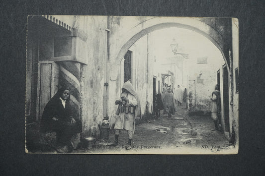 Pohlednice Bizerte - Rue des Forgerons x10497