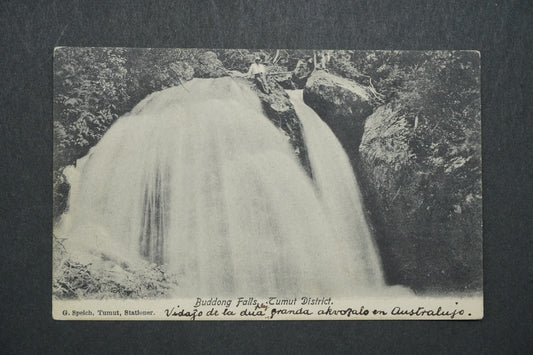 Pohlednice Buddong Falls. Tumut District x10546
