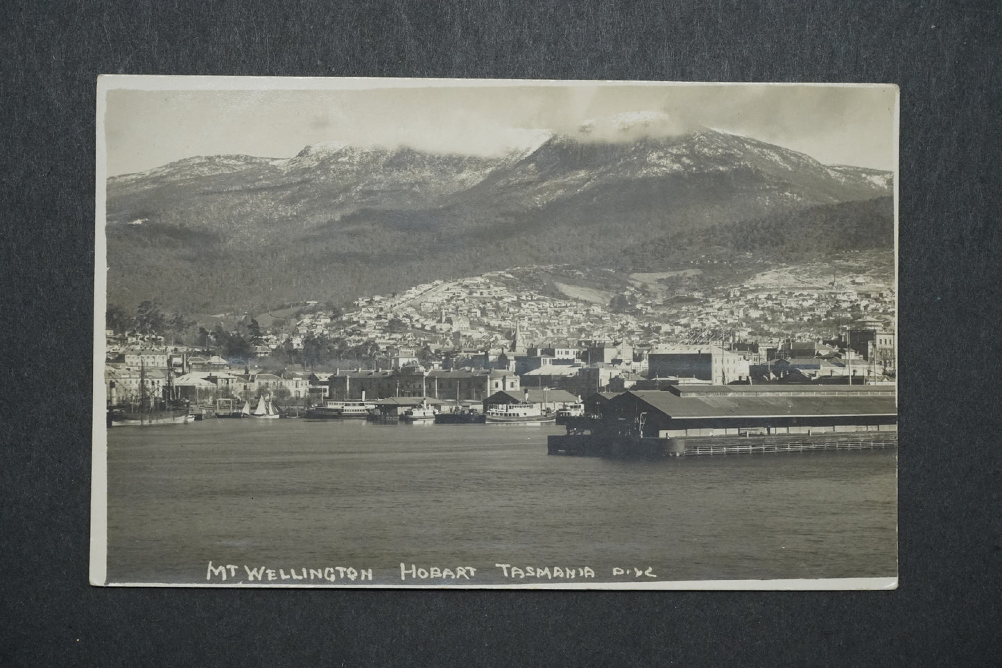 Pohlednice Mt. Wellington Hobart Tasmania x10557