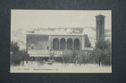 Pohlednice Tunis - Mosquée El - Halfaouine x10571
