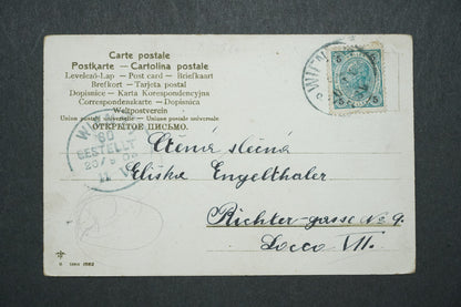 Pohlednice Pár v obětí x10584