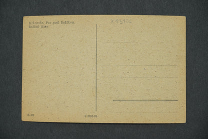 Postcard KRKONOSE PEC UNDER SNOW. SNOW MOUNTAINS (x13106)