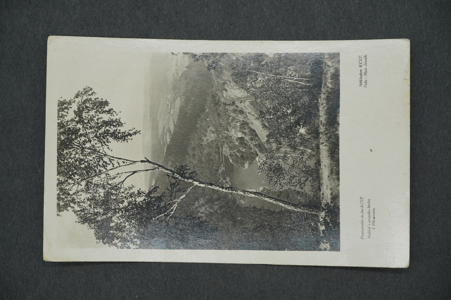 Postcard POSÁZAVÁ TRAIL KČST Pikovice (x13116)