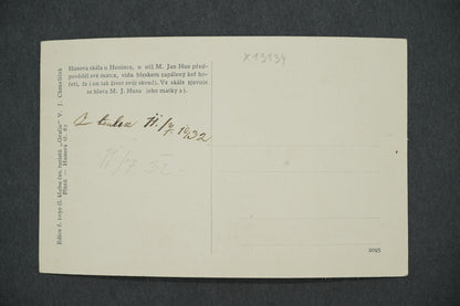 Pohlednice HUSOVA SKÁLA HUSINEC (x13134)