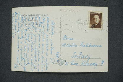 Pohlednice KAPLE NA RADHOŠTI 1130 M. N. M. (x13144)