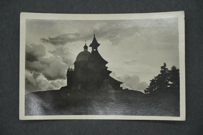 Pohlednice KAPLE NA RADHOŠTI 1130 M. N. M. (x13144)