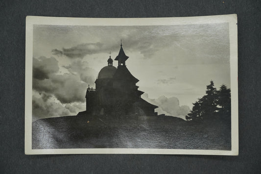 Pohlednice KAPLE NA RADHOŠTI 1130 M. N. M. (x13144)