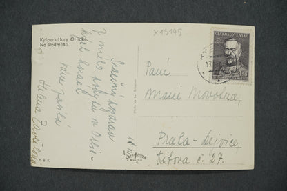 Pohlednice KAŠPERK- HORY ORLICKÉ. NA PODMĚSTÍ (x13145)