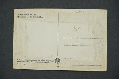 Pohlednice ZŘÍCENINA HRADU KUMBURKA (x13147)