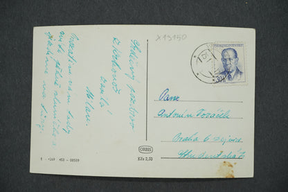 Pohlednice KRAKONOŠŮV POZDRAV ZE SNĚŽKY (x13150)