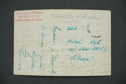 Pohlednice PEKSŮV MLÝN JIHLAVA (x13152)