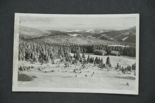 Postcard KRKONOSE - PEC UNDER SNOW. RICHTER'S SHELTERS (x13160)