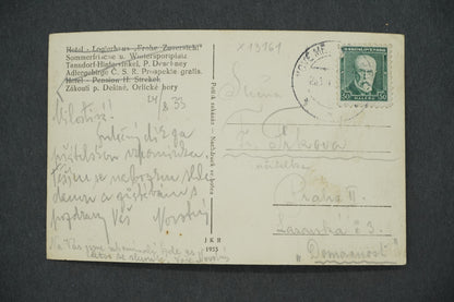 Postcard NOOKS OF P. DEŠINA, ORLICKÉ HORY (x13161)