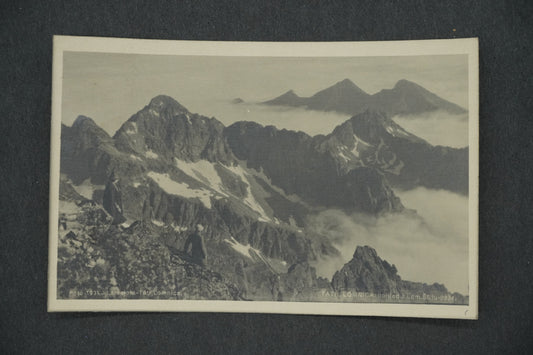 Postcard TATR. LOMNICA VIEW FROM THE LOM.SHIELD (x13162)