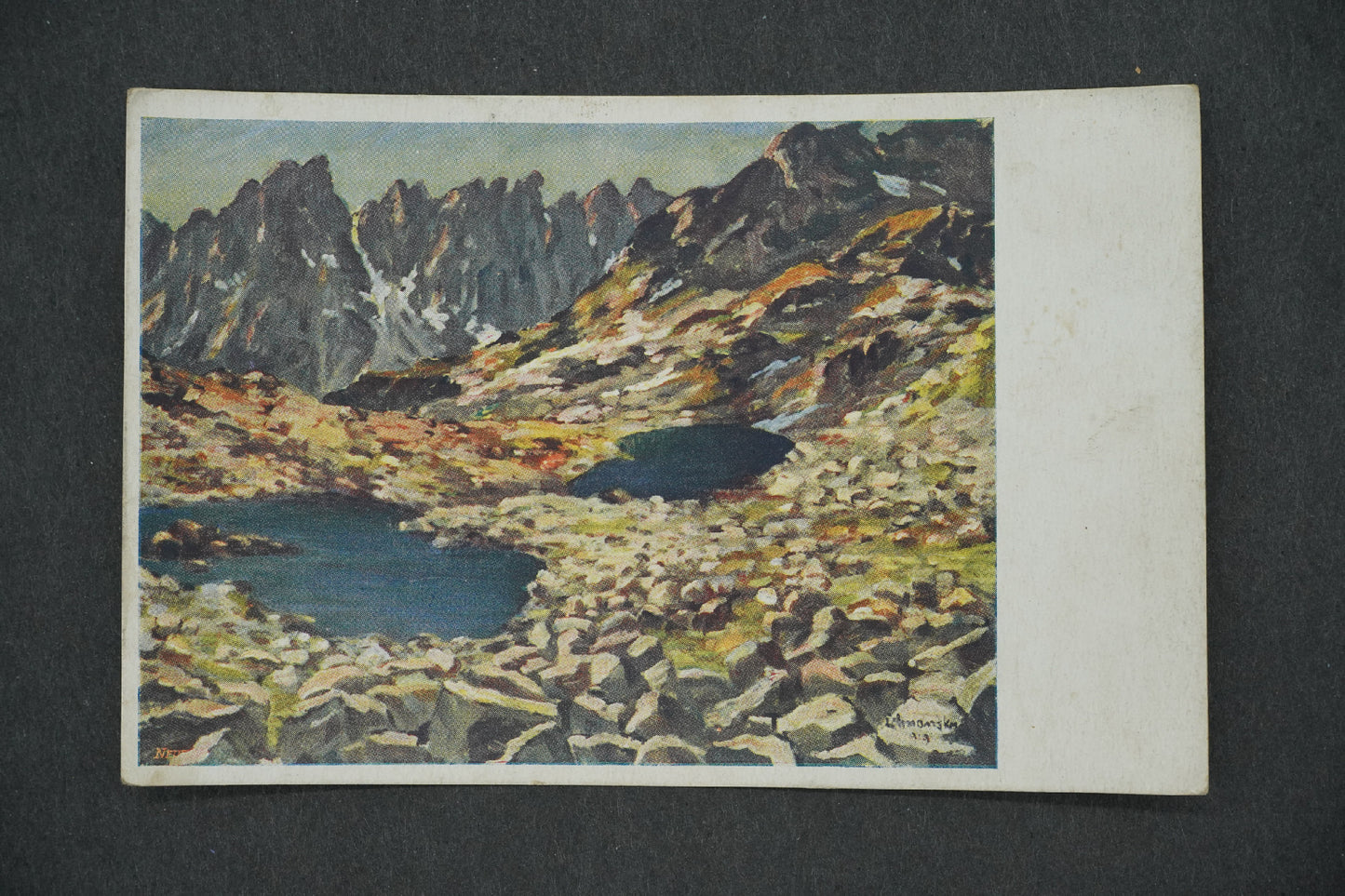 Postcard SPRING. LETNIAN FROG DANCE, HIGH TATRA (x13164)