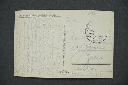 Postcard HIGH TATRAS (x13167)