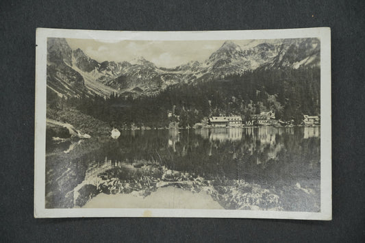 Postcard HIGH TATRAS - POPRADSKÉ PLESO (x13169)