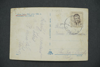 Postcard HIGH TATRAS - LONG PLESO 1886 M (x13171)