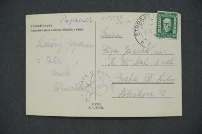 Pohlednice VYSOKÉ TATRY POPRADSKÉ PLESO (x13175)