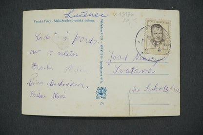 Pohlednice VYSOKÉ TATRY . MALÁ STUDENOVODSKÁ DOLINA (x13176)