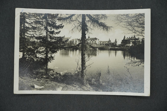 Pohlednice VYSOKÉ TATRY - ŠTRBSKÉ PLESO 1351 M (x13177)