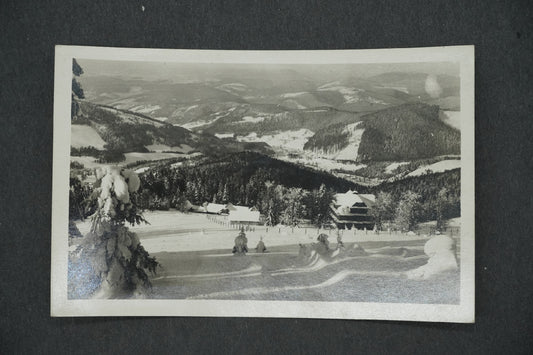 Pohlednice VELKÉ KARLOVICE - POHLED DO ÚDOLÍ (x13190)