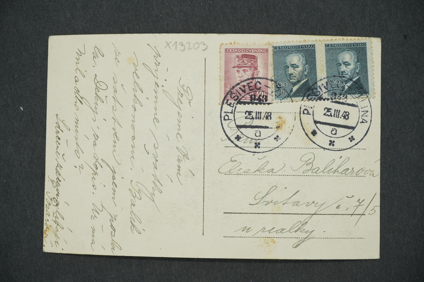 Postcard BOHEMIAN LANDSCAPE (x13203)