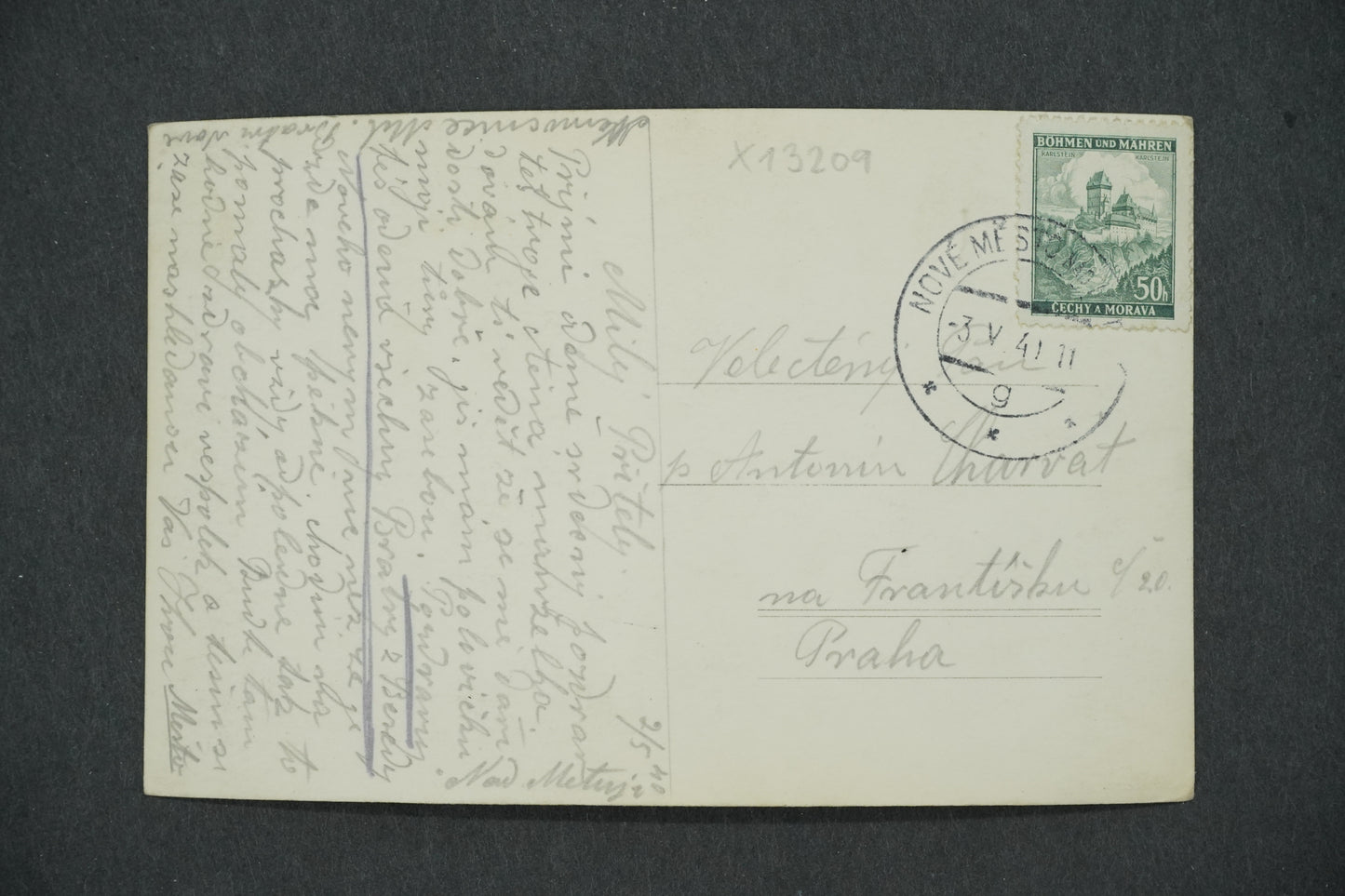 Postcard NEW TOWN OVER METUJI (x13209)