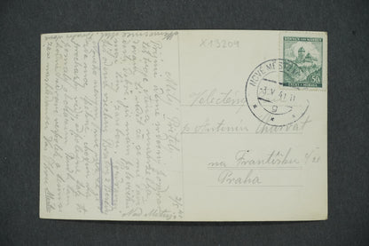 Postcard NEW TOWN OVER METUJI (x13209)