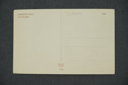 Pohlednice ADRŠBAŠSKÉ SKÁLY PANÍ MLYNÁŘKA (x13226)