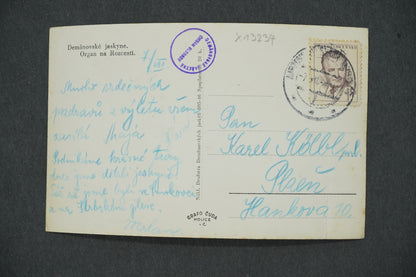 Pohlednice DEMANOVSKÉ JASKYNE ORGAN NA ROZCESTI (x13234)